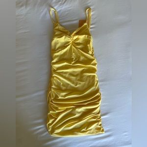 Yellow Mini Dress